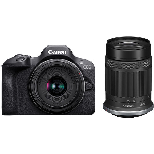 CANON EOS R100 + RF-S 18–45MM IS STM + RF-S 55-210mn F 5-7.1