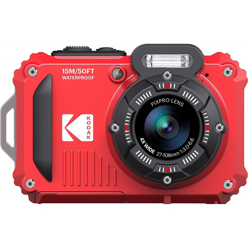 KODAK WATERPROOF CAMERA WPZ2 RED