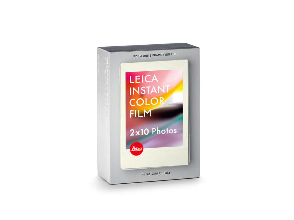 Leica Confezione di Pellicole a colori da 20 pezzi per Leica Sofort - Bianco Caldo