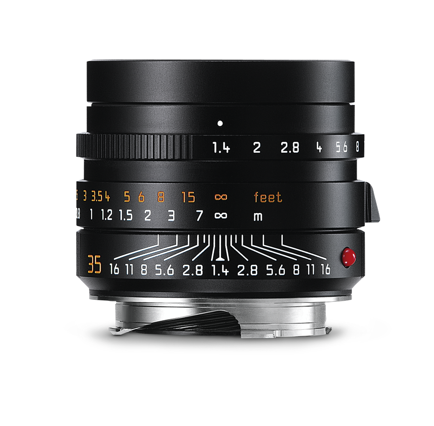 LEICA SUMMILUX-M 35 f/1.4 ASPH., black anodized finish