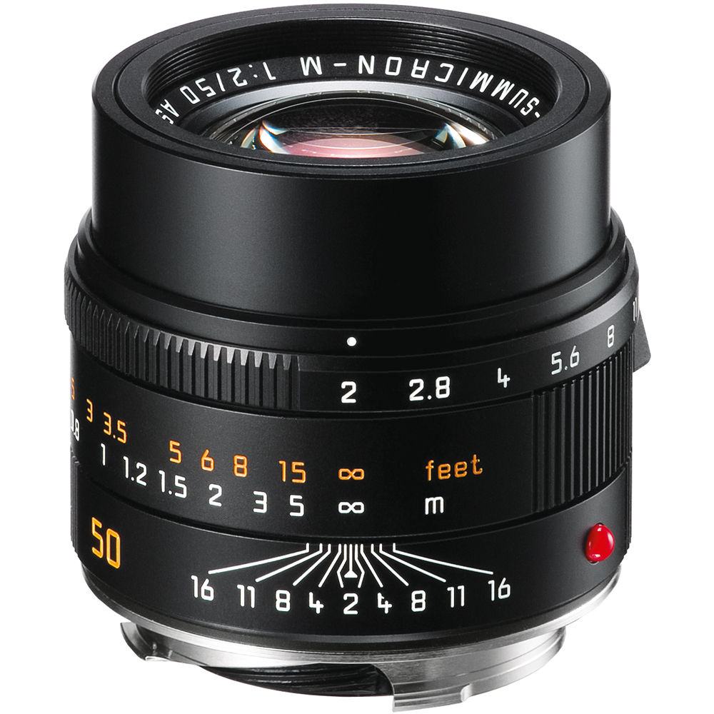 LEICA APO-SUMMICRON-M 50 f/2 ASPH., black anodized finish