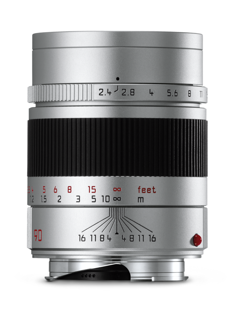 LEICA SUMMARIT-M 90 f/2.4, silver anodized finish