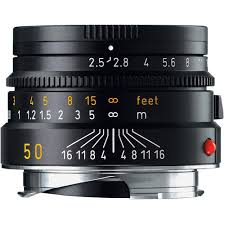 LEICA SUMMARIT-M 50 f/2.5, black anodized finish