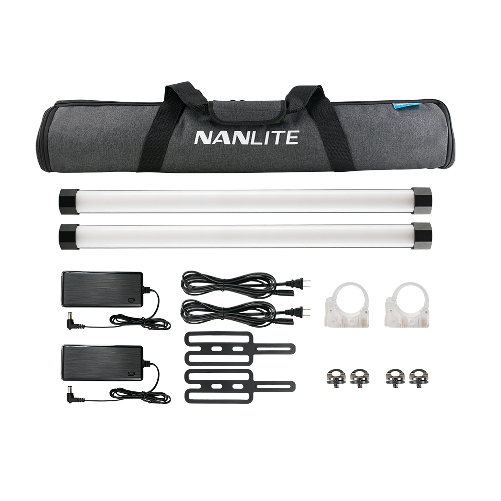 NANLITE PAVOTUBE II 15X LED RGB PIXEL 35W 60 CM KIT 2 PEZZI