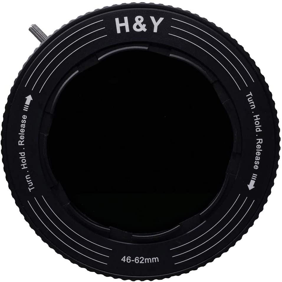 H&Y Filtri Revoring filtro variabile ND3-ND1000 e polarizzatore circolare per anello 58-77