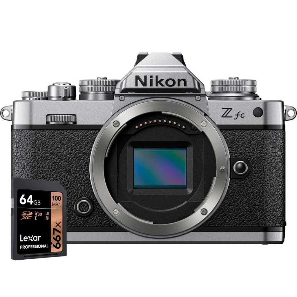 NIKON Z FC BODY + SD 64GB 677X