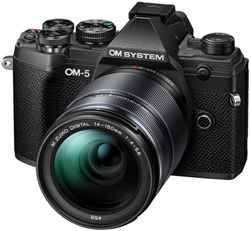 OLYMPUS OM SYSTEM OM-5 KIT 14-150 II BLACK/BLACK