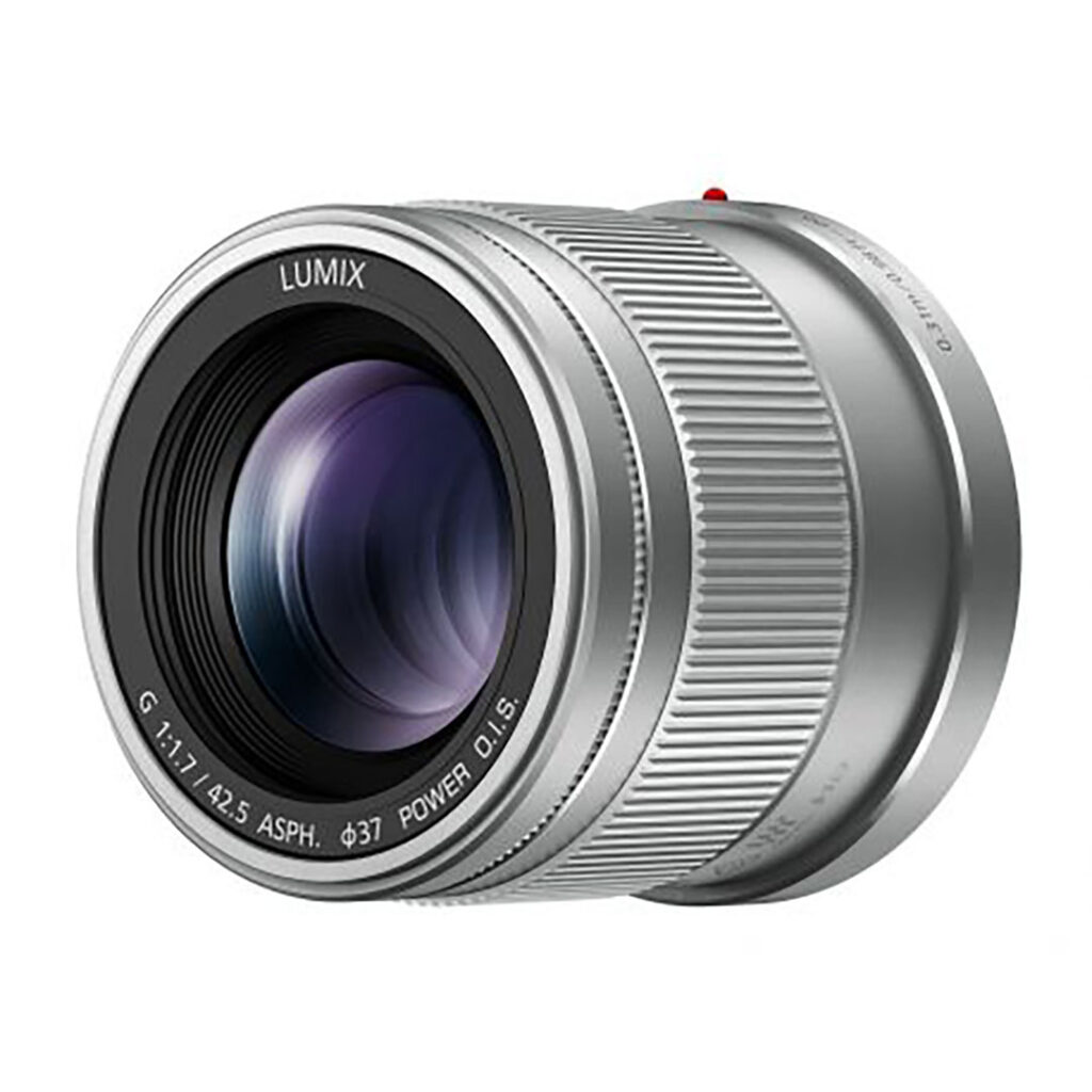 PANASONIC LUMIX G  42,5MM F1.7 ASPH/POWER O.I.S. SILVER