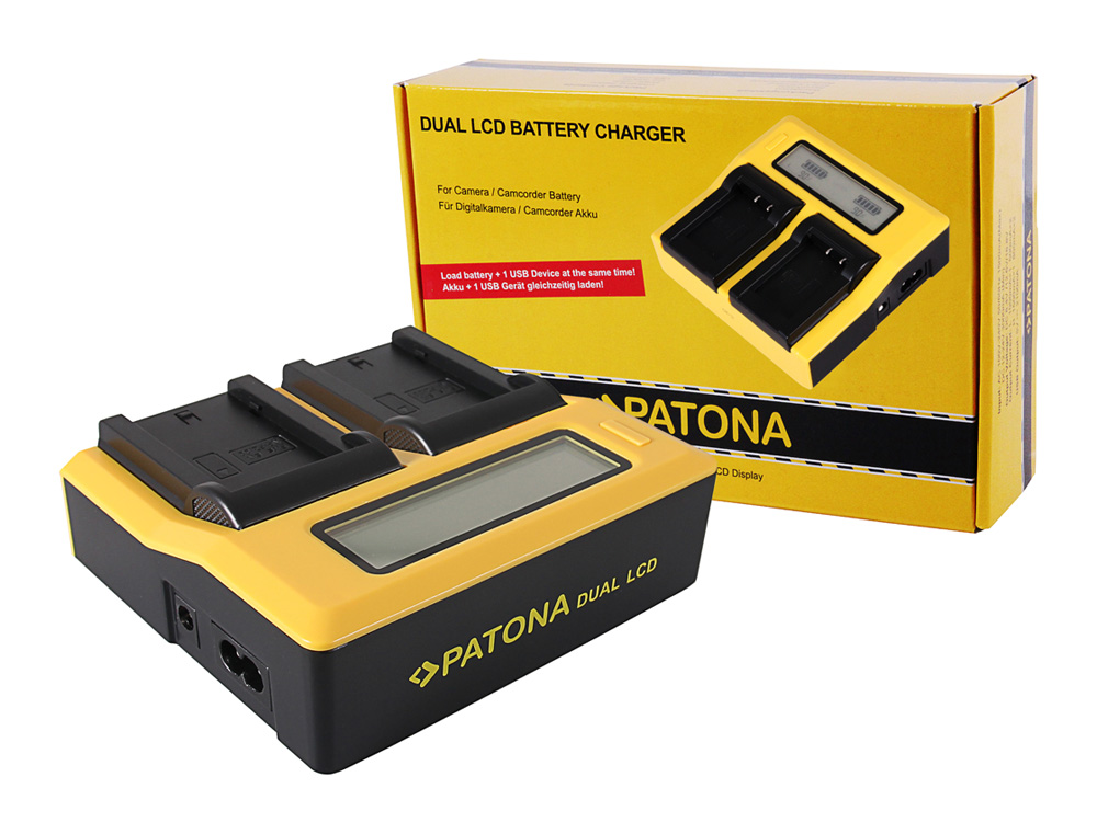 PATONA DUAL LCB USB CHARGER SONY FZ100