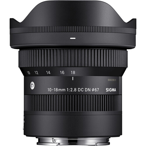 SIGMA AF 10-18 F/2.8 (C) DC DN APS-C SONY E-MOUNT