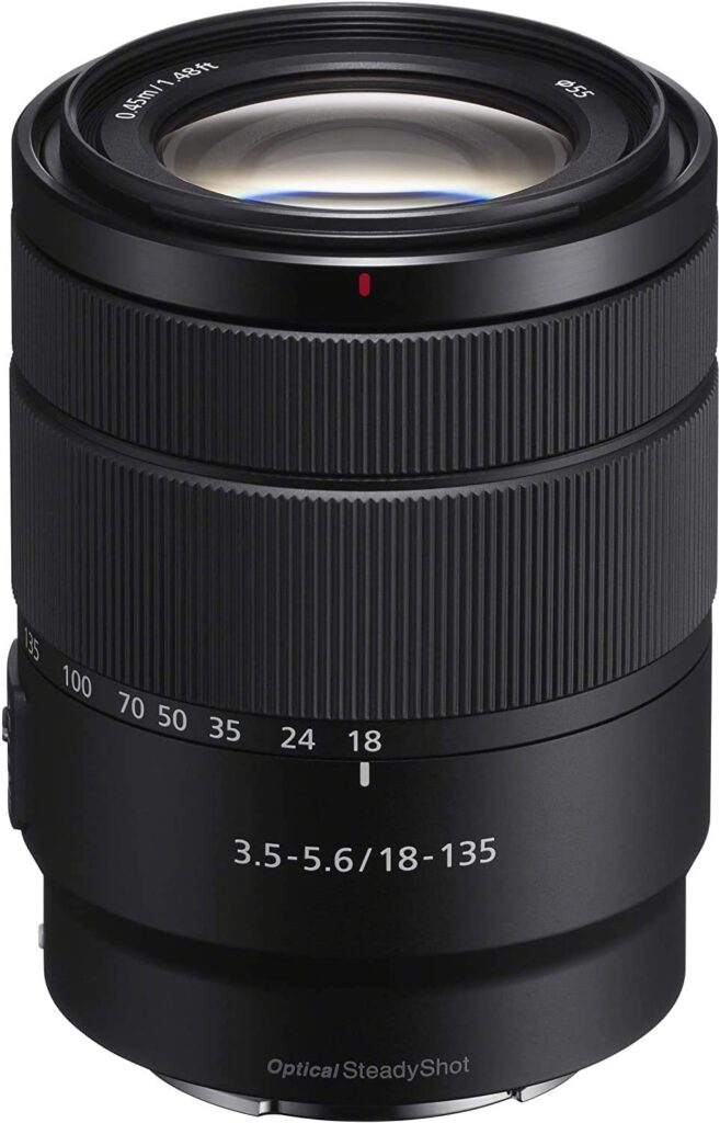 SONY SEL 18-135 F3,5-5,6 APS-C OSS E-MOUNT KIT (SENZA SCATOLA)