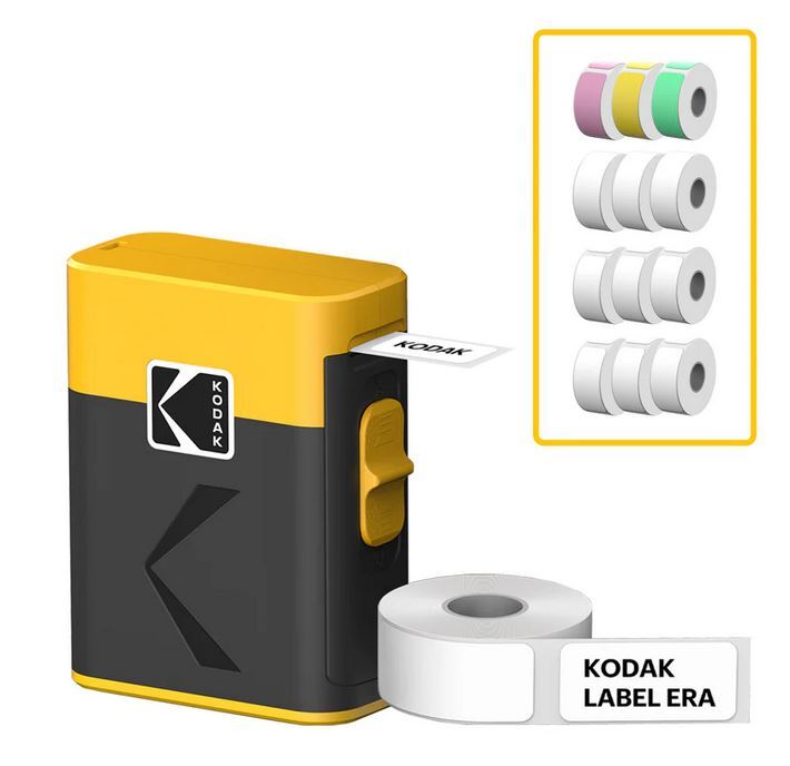 KODAK INSTANT LABEL ERA M50 ETICHETTATRICE + 1 ROTOLO ADESIVO