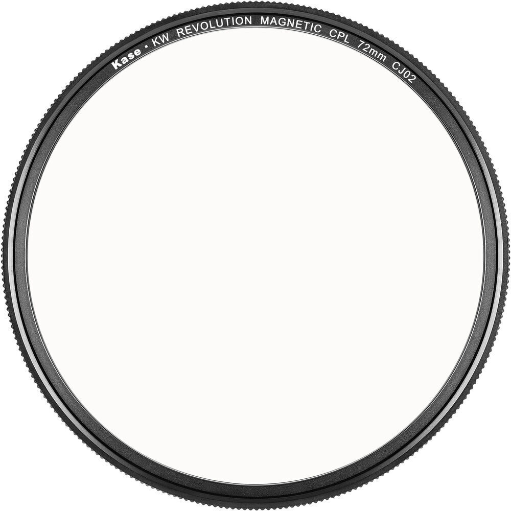 KASE KW REVOLUTION CPL WITH MAGNETIC ADAPTER RING - ARGENTO 86 MM