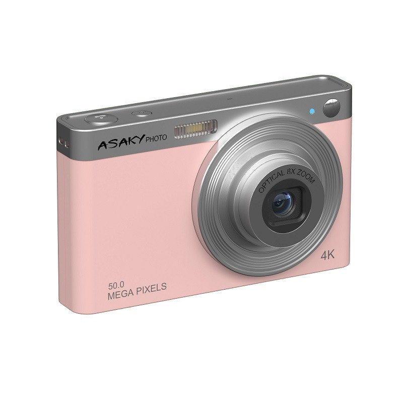 ASAKY PHOTO DIGITAL CAMERA 50MP 2,8" IPS TFT PINK