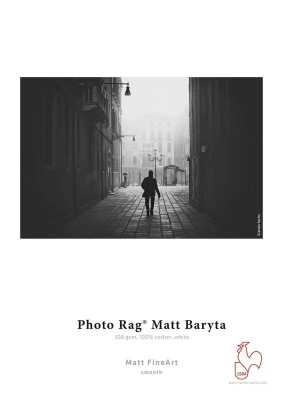 Hahnemühle carta Photo Rag Matt Baryta 308gr. A4x25fg.