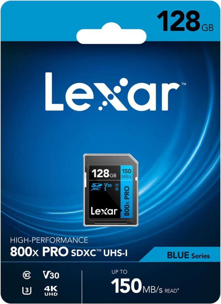 Lexar 128GB 800x PROFESSIONAL UHS-I SDHC
