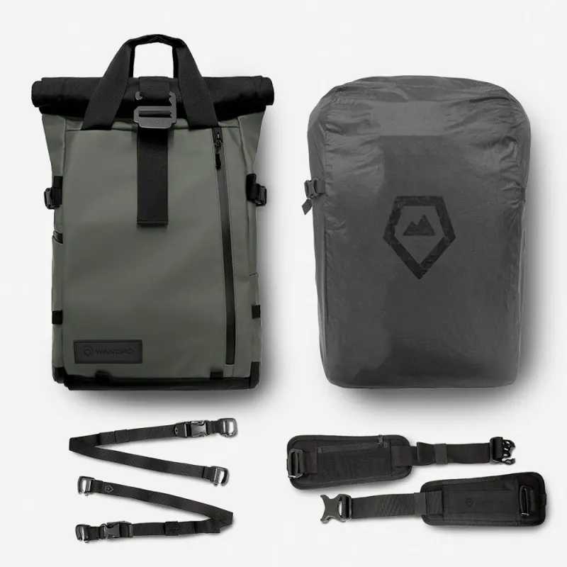 WANDRD PRVKE 31 Litri Zaino Borsa Verde Kit da Viaggio