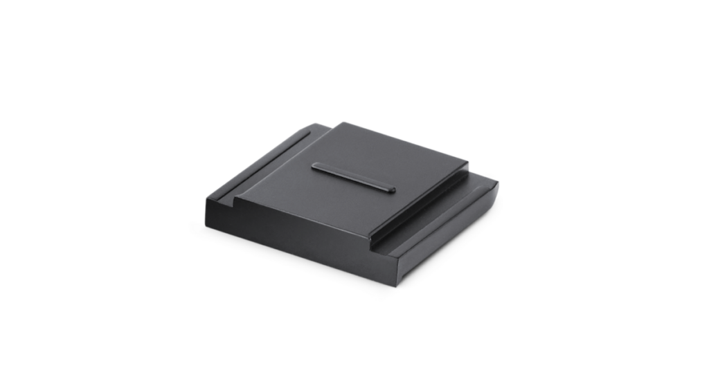 LEICA COPERTURA SLITTA FLASH, ALLUMINIO, FINITURA ANODIZZATA NERA