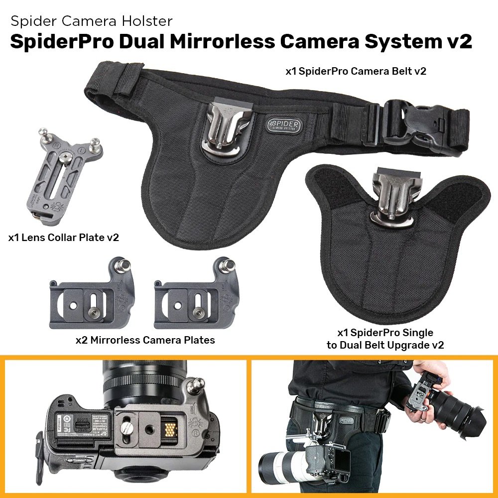 SpiderPro Mirrorless Dual Camera System V2
