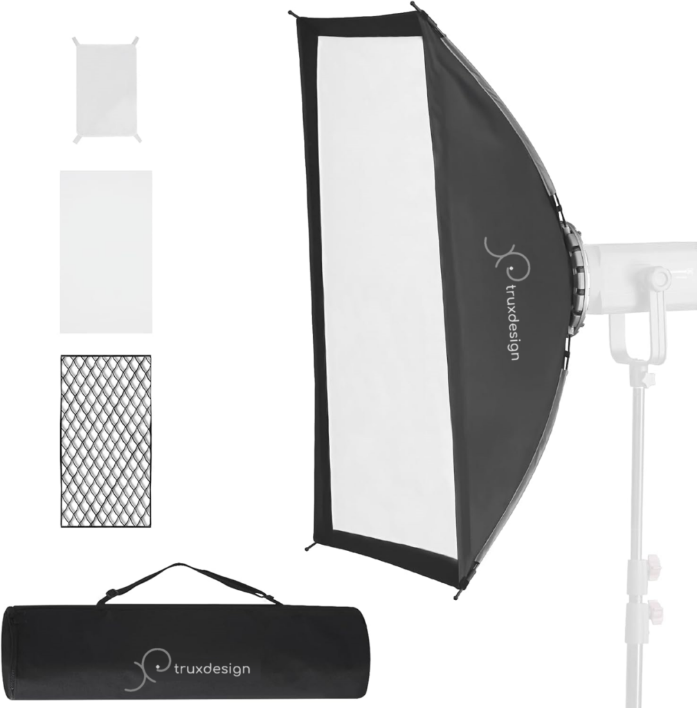 Trux Design Softbox 80x120cm griglia con apertura rapida e sacca