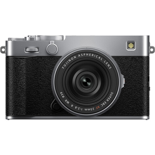FUJIFILM X-E5 con obiettivo XF 23 mm f/2.8 (argento)