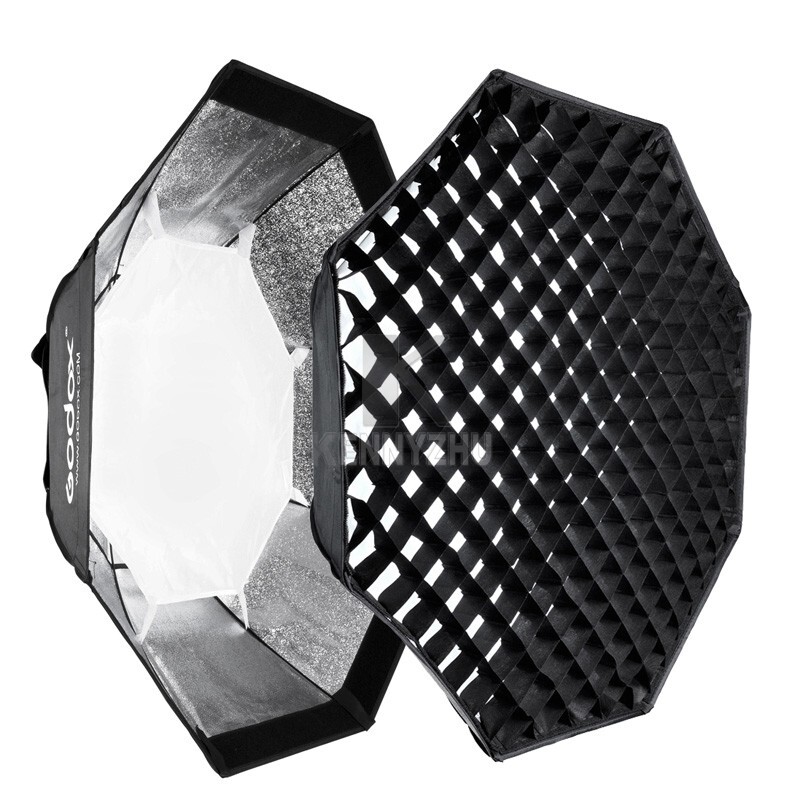 GODOX SOFT BOX OCTA 140 CON ANELLO (BOWENS) CON GRIGLIA SB-FW140
