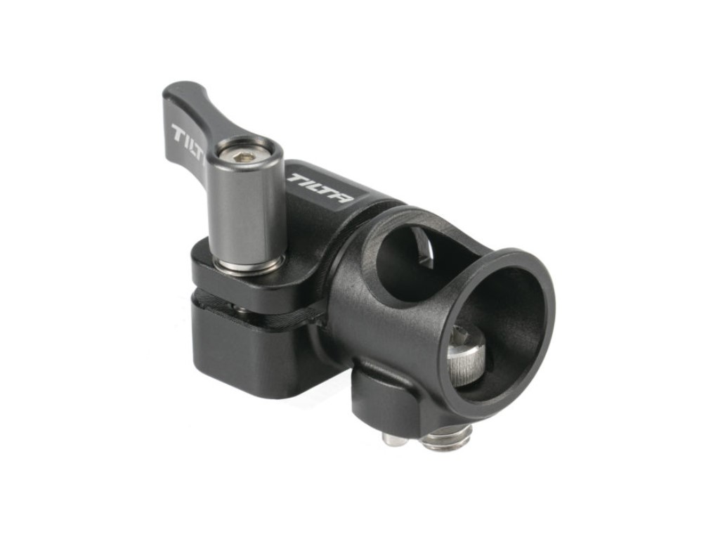 TILTAAdattatore da 15 mm per supporto asta a 1/4"-20 (montaggio laterale) - Nero