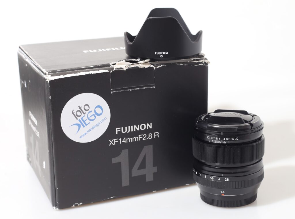 OBIETTIVO FUJI SUPER EBC XF 14 MM F//2.8 R ASPH.