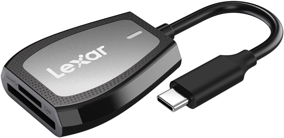 LEXAR RW470 PRO DUAL-SLOT READER USB-C