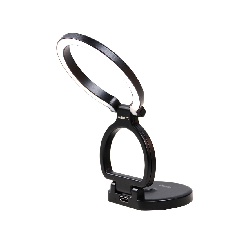 NANLITE LUMO PHONE RING LIGHT MAGSAFE COMPATIBLE POLAR BLACK