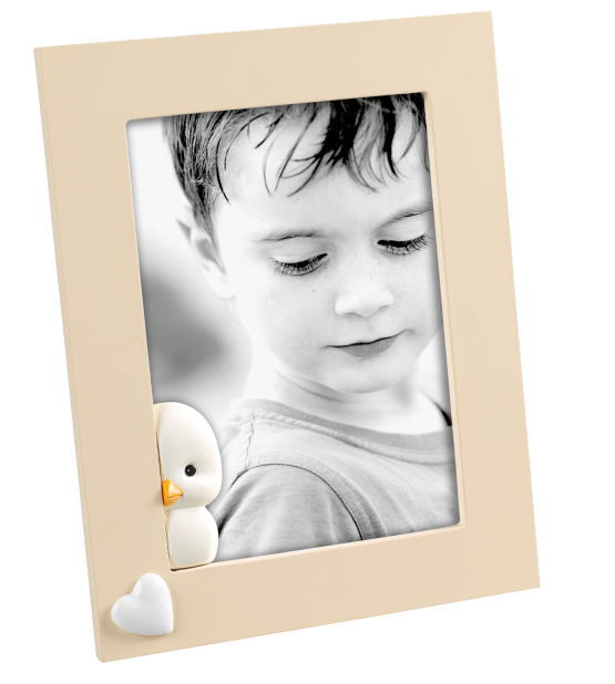 MascagniPortafoto In Mdf Giallo13X18 Cod.DUCK-G