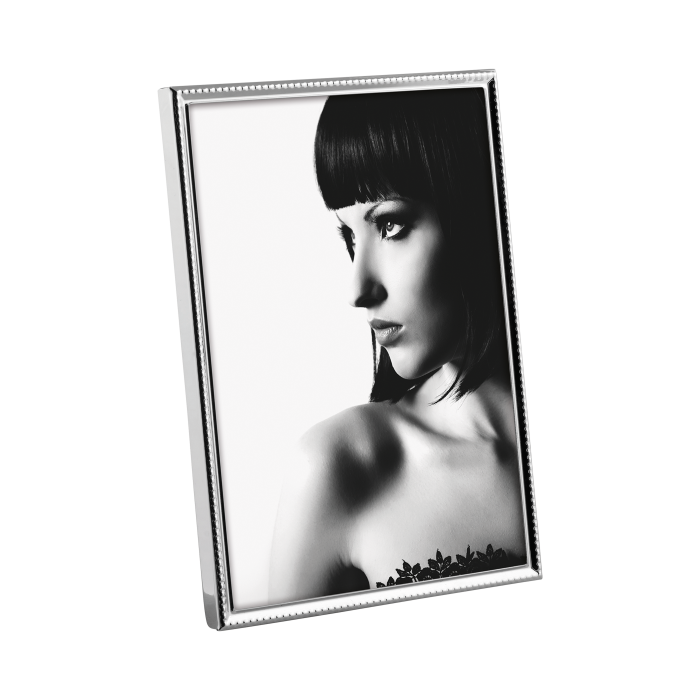 Mascagni Portafoto In Metallo Lucido Argento CROMO20X25 Cod.A540-A