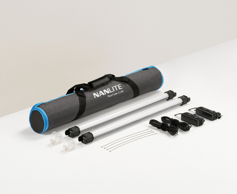 NANLITE PAVOTUBE II 15C LED RGBWW COLOR 30W 60 CM KIT 2 PEZZI