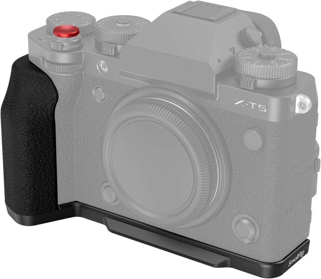 SMALLRIG X-T5 Impugnatura a Forma di L per FUJIFILM X-T5 (NERO), 4260