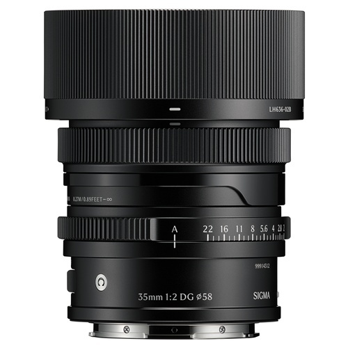 SIGMA AF 35 F2.0 (C) DG I-SERIES FULL FRAME L-MOUNT BLACK