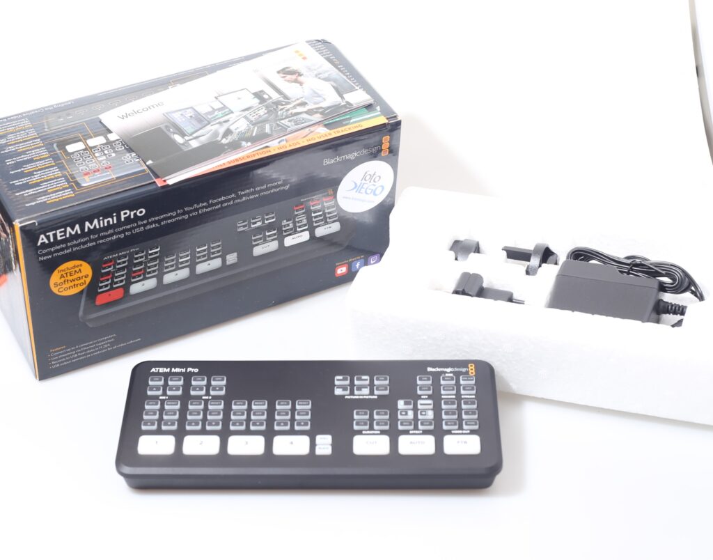 BLACKMAGIC ATEM MINI PRO. EX DEMO.