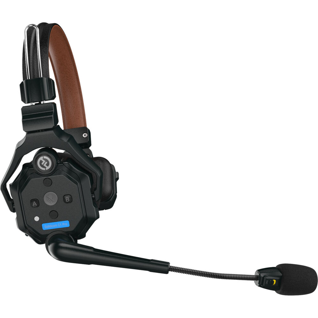 Hollyland Solidcom C1 Pro Wireless Remote Headset – Cuffia Intercom Wireless Full-Duplex ENC