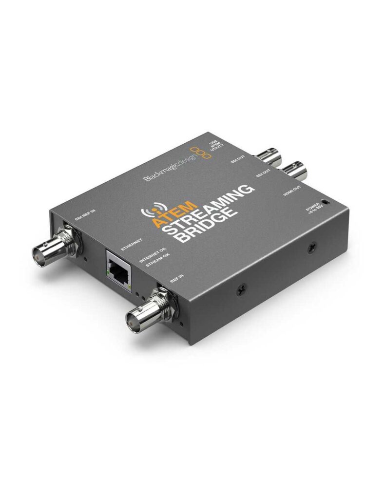 Blackmagic Design ATEM Streaming Bridge – Decoder H.264 SDI/HDMI
