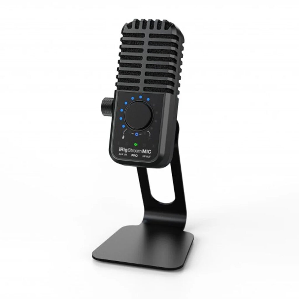 IK Multimedia iRig Stream Mic Pro Microfono USB Multipattern 24-bit 96kHz