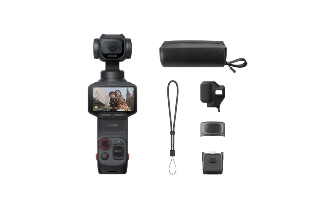 Insta360 Luna Pro 8K Gimbal Camera Leica 1" – Nero Notte – Standard Bundle