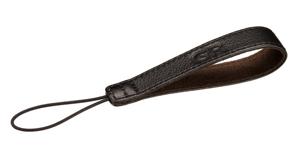 Ricoh GS-4 Finger Strap in Pelle Nero per Serie GR