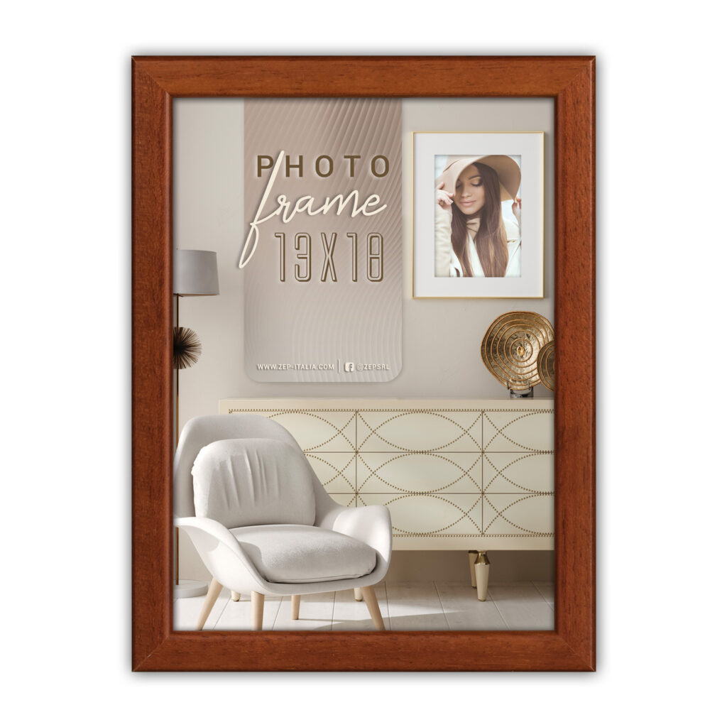 ZEP Aosta Brown DPL723B Cornice in Legno Marrone 20x30 cm